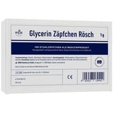 BANO Healthcare GmbH GLYCERINZÄPFCHEN RÖSCH 1g gegen Verstopfung