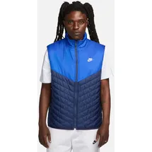 Nike Therma-Fit Windrunner Puffer-Weste - blau XL