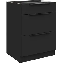 Küchen-Preisbombe Unterschrank SIENA 60 x 0 x 0 cm Schwarz