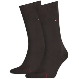 Tommy Hilfiger Classic Socken 2er Pack Kensington Braun 39-42