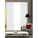 HOME WOHNIDEEN Schiebegardine »TALIA 3er SET« Paneelwagen 3 Stk. tlg. Schiebevorhang Digidruck 3er Set TALIA, weiß