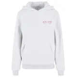 miss tee Always Trust Your Heart Hoodie Weiß S