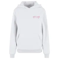 miss tee Always Trust Your Heart Hoodie Weiß S