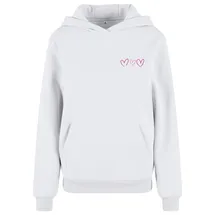 miss tee Always Trust Your Heart Hoodie Weiß S