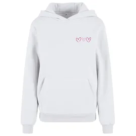 miss tee Always Trust Your Heart Hoodie Weiß S