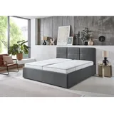SUN GARDEN Durango Polsterbett Holzwerkstoff/Polyester - Weiß