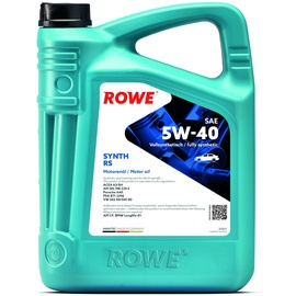 ROWE - 5 Liter HIGHTEC SYNTH RS SAE 5W-40 (20001) Vollsynthetiköl 5L (20001-0050-99)