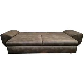 luma-home schönes für dein zuhause Big-Sofa Leder 2-Sitzer Braun