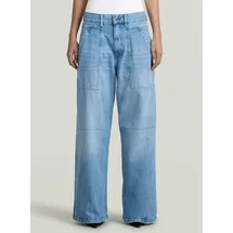 G-Star Wide Leg Jeans - Mittelblau - Damen, - 27-32
