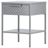 VCM Nachtschrank Sacs 40 x 40 x 52 cm Hellgrau