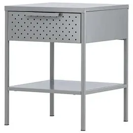 VCM Nachtschrank Sacs 40 x 40 x 52 cm Hellgrau