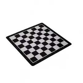 Philos 2496 Schachbrett rollbar, Feld 55 mm, Kunststoff, schwarz weiß, 5er Packung