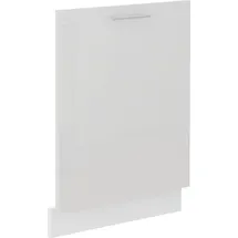 Küchen-Preisbombe Frontblende Geschirrspüler 60 cm Weiß Hochglanz