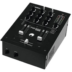 Omnitronic DJ Controller PM-222 2-Kanal-DJ-Mixer schwarz
