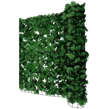 MCW Windschutz 300 x 100 cm Dunkel Kunststoff