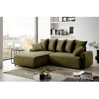 exxpo - sofa fashion Ecksofa »Game, L-Form«, grün