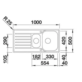 Blanco LANTOS II 6 S-IF