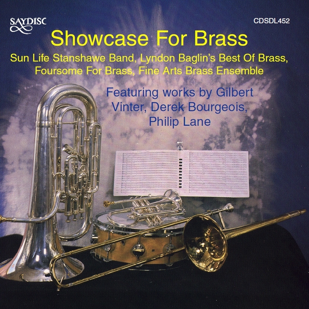 Showcase For Brass - Sun Life Stanshawe Band  Foursome For Brass. (CD)