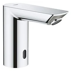 Grohe Bau Cosmopolitan E Infrarot-Waschtisch-Armatur 36452000 chrom, ohne Mischung, 6 V Lithium-Batterie