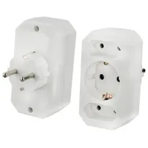 E+P Elektrik e+p EA 9 Verlängerungskabel 3 AC-Ausgänge Weiß