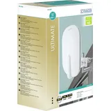 Schwaiger DTA4000 Aktive DVB-T/T2 Flachantenne Außenbereich Verstärkung: 36 dB Weiß