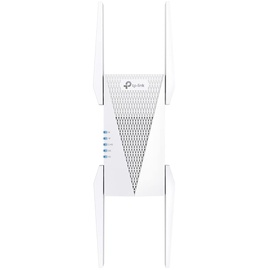 TP-Link RE815XE WiFi 6E WLAN Verstärker Repeater AXE5400, 160-MHz-Kanal, Tri-Band, WPA3, empfohlen für die Verwendung mit WiFi 6E Router