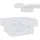 [en.casa] Lens Weiß MDF 80 x 60 x 36 cm