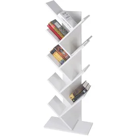 ML-Design Aktenregal 50x25x140 cm Weiß