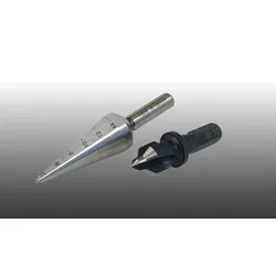 Stufenbohrer aus Hartmetall - 4-12 mm Bohrl√∂cher - Für ein glattes und exaktes Bohren - idealer Hohlbohrer für Kunststoffplatten