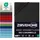 ZIRVEHOME Spannbettlaken Jersey-Baumwolle 90 x 200 cm schwarz