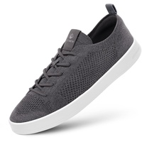 GIESSWEIN Wool Sneaker Men - Platform Herren Schuhe, Low-Top Halbschuhe, Freizeit Sneakers aus Merino Wool 3D Stretch, Superleichte Schnürer - 44 EU