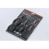 ChiliTec Elektroniker Zangen-Set "MiniGrip" 5-tlg 12 cm, mehrfarbig