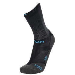 UYN Aero Fahrradsocken black/turquoise 35-38