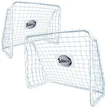 Sandora Fußballtor 124x96x61cm Netz weiß