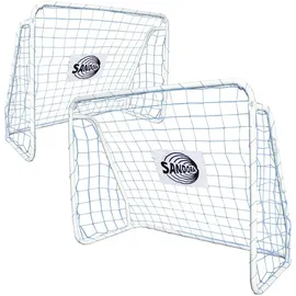 Sandora Fußballtor 124x96x61cm Netz weiß