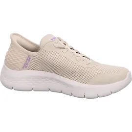 SKECHERS Go Walk Flex Off White Textile / Trim 42