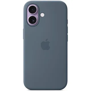 Apple iPhone 17 Silikon Case mit MagSafe Maritimblau