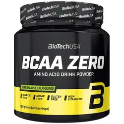 BioTechUSA BCAA Zero (360 g, Grüner Apfel)