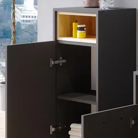 Vicco Midischrank Beatrice Anthrazit Badregal Badmöbel