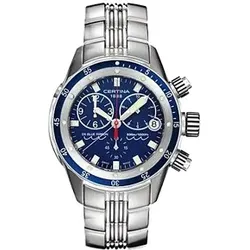 Certina Herren Quarz Kollektion DS Blue Ribbon Chrono C007.417.11.041.00 - blau,silber - 43mm
