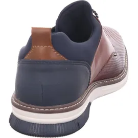 Rieker Slip-On Sneaker Herren Blau/Braun 45