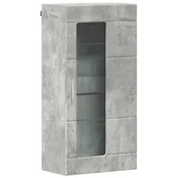 VidaXL Wandmontierter Schrank Betongrau 55 x 29 x 100