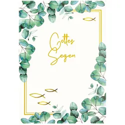 Home Fashion®, Grußkarte "Believe", Grußkarte mit Umschlag zum Beschreiben, 1 Stück pro Pack