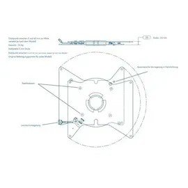 Scopema Drehkonsole für Mercedes Vito/Viano W639 Fahrerseite