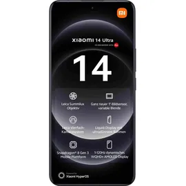 Xiaomi 14 Ultra 16 GB RAM 512 GB Black