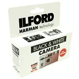 Ilford XP2 Super Einwegkamera mit Blitz (27 Aufnahmen) schwarz und weiß Film cat1174186, 2-Pack