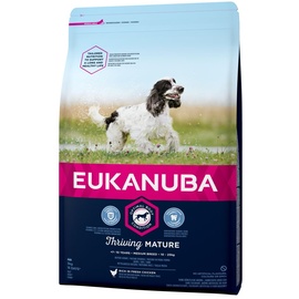 Eukanuba Senior mittelgroße Rassen Huhn 15 kg