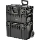 Yato, Werkzeugkoffer, Werkstattwagen Werkzeugkoffer Werkzeugtrolley leer Werkzeugkiste Rollwagen (3 Teile)