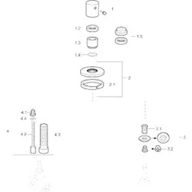 Hansa Fertigmontageset Unterputzventil Hansa verchromt, 06289105
