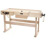 Ramia Hobelbank Premium 2  (1.610 x 760 x 860 mm, Buchenholz Massiv)